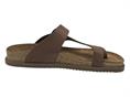 mephisto niels dark brown infradito uomo pelle