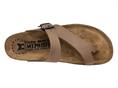 mephisto niels dark brown infradito uomo pelle