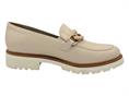donna serena 8b5602 panna mocassino donna pelle