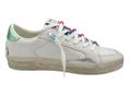 crime london 20100 bianco sneakers pelle  donna