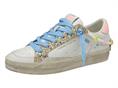 crime london 20103 bianco sneakers pelle donna