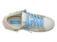 crime london 20103 bianco sneakers pelle donna