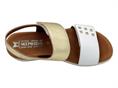 mephisto swena bianco sandalo  donna pelle zeppa