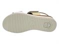 mephisto swena bianco sandalo  donna pelle zeppa