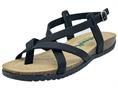 bionatura 34A2005 NERO sandalo donna