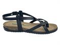 bionatura 34A2005 NERO sandalo donna