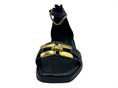 mjus T21002 NERO sandalo donna tallone coperto