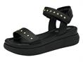 mjus L17004 nero sandalo donna borchie pelle