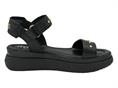 mjus L17004 nero sandalo donna borchie pelle
