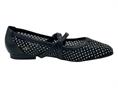 gold&gold gd193 nero ballerina donna brillantini