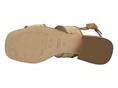 luca grossi l245s beige sandalo donna tacco medio
