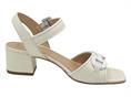 luca grossi l3125 bianco sandalo donna tacco medio
