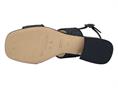 luca grossi g648s nero sandalo donna tacco medio
