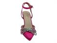 GOLD&GOLD GD568 FUXIA slingback in  raso