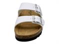 grunland cb2445 bianco ciabatta donna doppia fascia