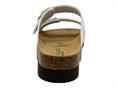 grunland cb2445 bianco ciabatta donna doppia fascia