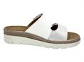 grunland ce0458 bianco ciabatta donna pelle plantare