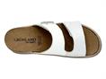 grunland ce0458 bianco ciabatta donna pelle plantare