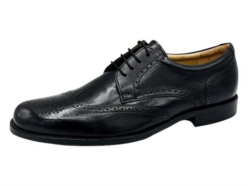 novelty 66017 nero allacciato  uomo elegante