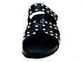 grunland cb0738 nero ciabatta donna borchie