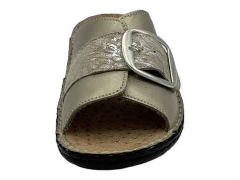 GRUNLAND CE0874 platino ciabatta donna sanitria