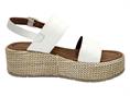 francesco brunelli ab5334 bianco sandalo donna zeppa