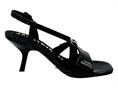 janet j-182 nero sandalo donna tacco alto pelle