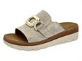 grunland ce0456 beige ciabatta donna plantare pelle