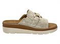 grunland ce0456 beige ciabatta donna plantare pelle