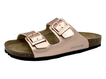grunland cb0726 cipria ciabatta donna doppia fascia