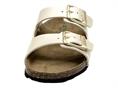 grunland cb0726 platino ciabatta donna doppia fascia