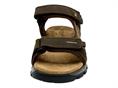 grunland sa0236 tmoro sandalo uomo pelle velcro