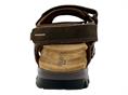grunland sa0236 tmoro sandalo uomo pelle velcro