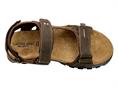 grunland sa0236 tmoro sandalo uomo pelle velcro