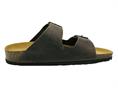 bionatura thesir caffe ciabatta donna doppia fascia