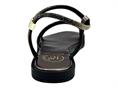 18+ 8799 bronzo sandalo donna strass tacco basso