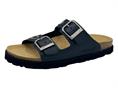 grunland cb0750 nero ciabatta donna doppia fascia