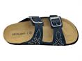 grunland cb0750 nero ciabatta donna doppia fascia