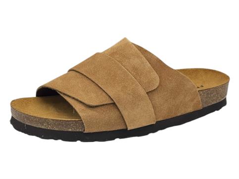 frau 17d4 cuoio ciabatta  donna pelle fascia