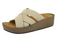 frau 60d0 marrone ciabatta donna pelle zeppa memory