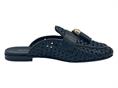 frau 95T nero sabot donna pelle intrecciato