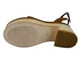 janet j-152 cuoio sandalo donna pelle tacco alto