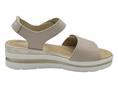 melluso 019185w nude sandalo  donna