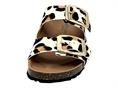 grunland cb0784 beige ciabatta doppia fascia  donna