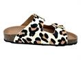 grunland cb0784 beige ciabatta doppia fascia  donna