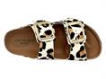 grunland cb0784 beige ciabatta doppia fascia  donna