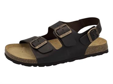 grunland sb0396 mogano sandalo  uomo pelle sughero