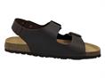 grunland sb0396 mogano sandalo  uomo pelle sughero