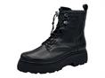 mjus l44212 nero anfibio  donna pelle carrarmato