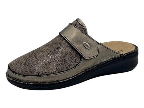 grunland ce0473 taupe ciabatta donna elasticizzata